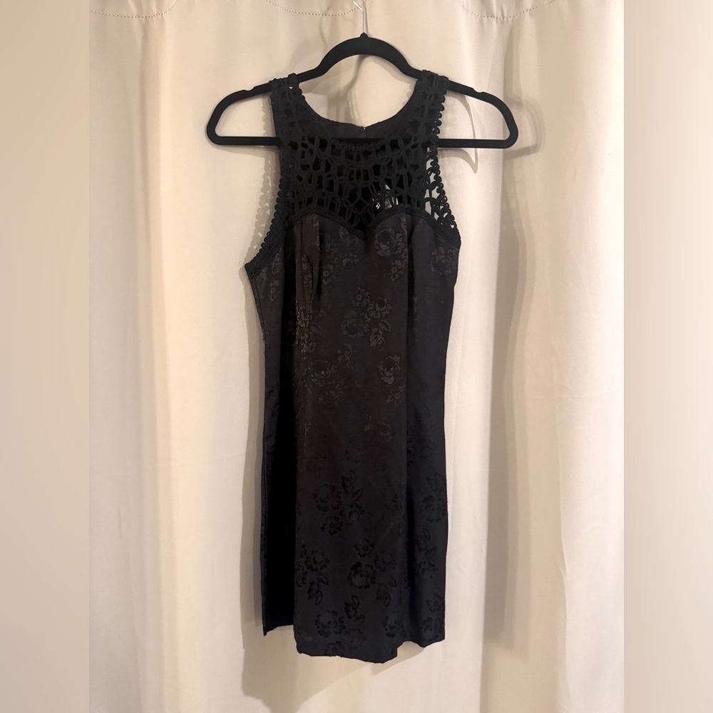 Knapp Studio Elegant Black Lace Dress